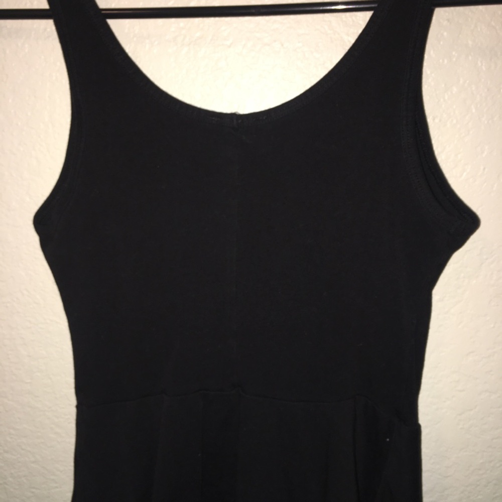 Black Peplum Tank Top / Express